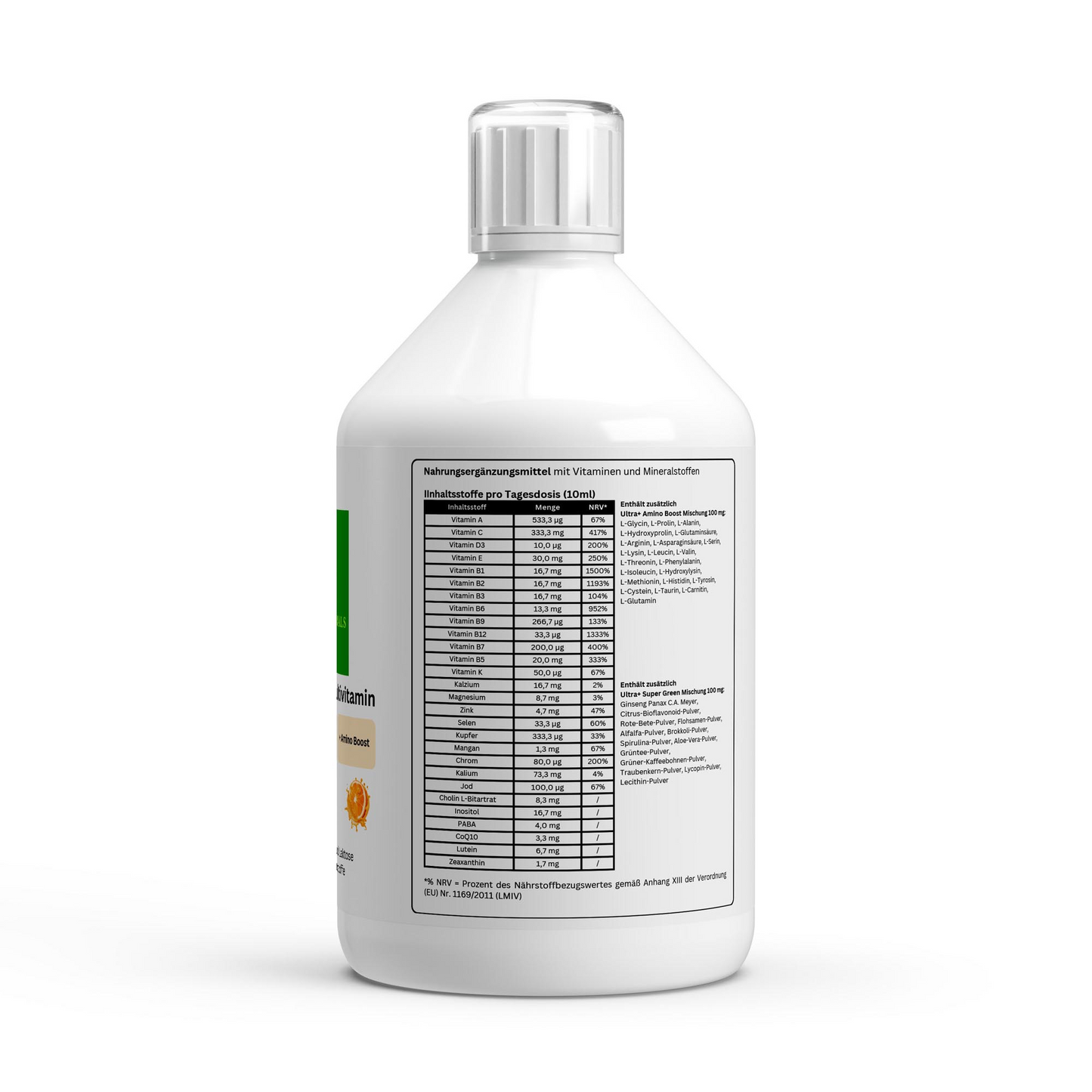 Ultra+ Essentials Multivitamin - 500ml